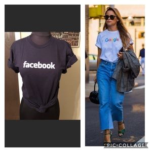 American Apparel Facebook Tee S